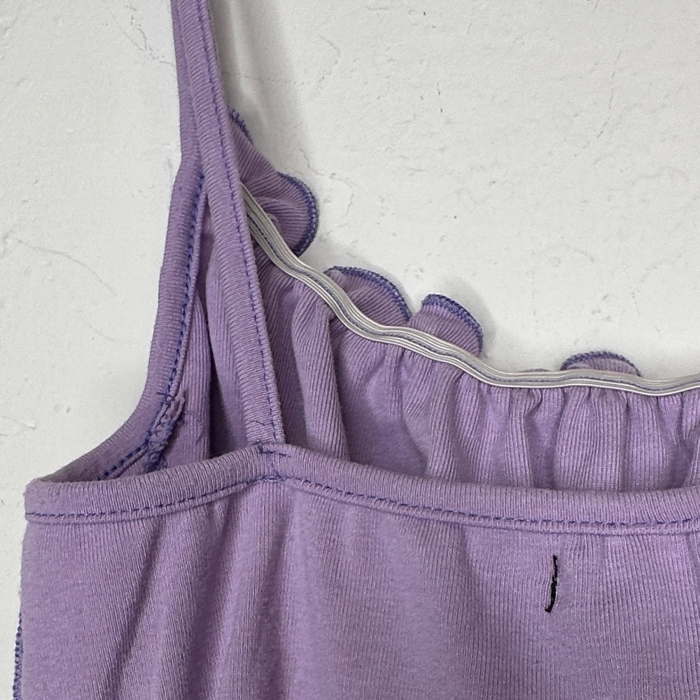 Chic Lavender Ruffled Camisole Size Small - Picture 12 of 12